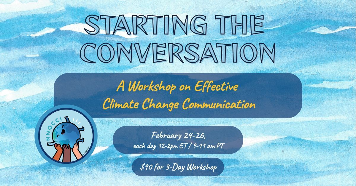 A workshop on effective climate communication